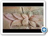 wood carving flower | wood carving for beginners | wood art.