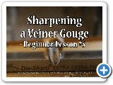 Sharpening a Veiner Gouge - Beginner Lesson #5